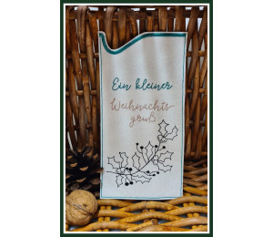 ADVENTSKALENDER 11. Dezember -10 Hüllen Weihnachten Line Art inkl. Blanko